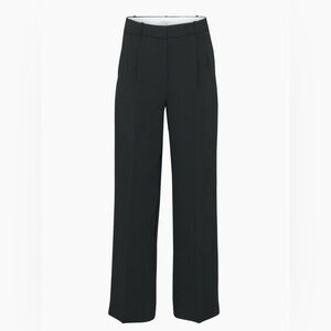 Aritzia Effortless Pant Black Size 0 Trouser Crepe Small